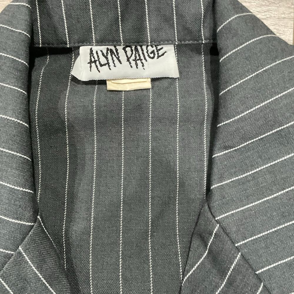 Alyn Paige pinstripe blazer dress size 5/6 - Picture 5 of 12
